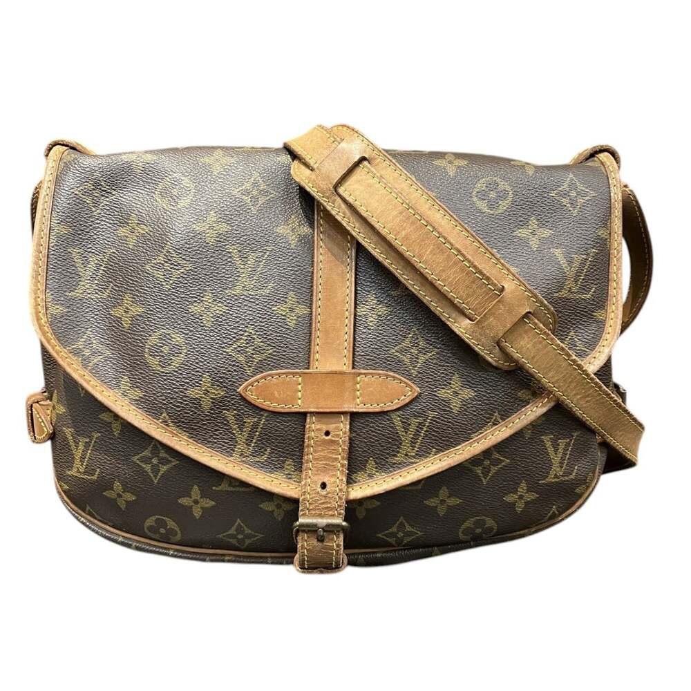 Louis Vuitton Saumur Handbag Canvas 30 #318540L77B